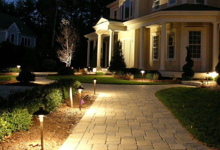 Give your House a Stunning Landscape at Night - Landscape Solutions