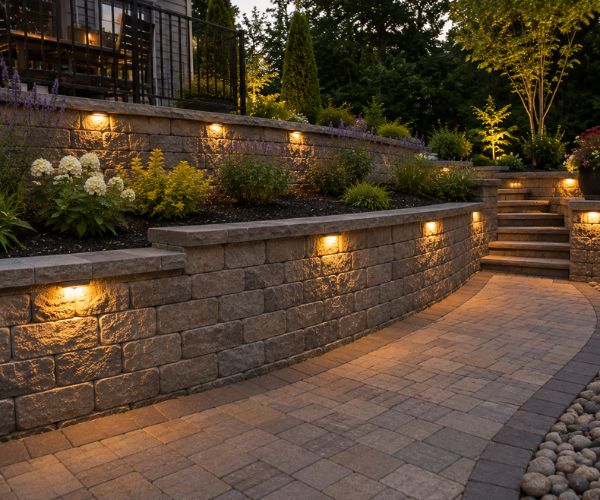 Paver Block Walls