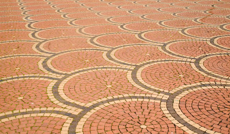 Paver Patio in Beautiful Design