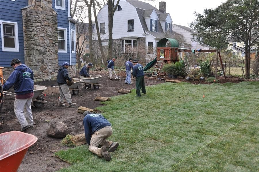 Uniformed Landscaping Crews Landscape Solutions